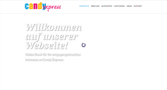 Desktop Screenshot of candyexpress.de